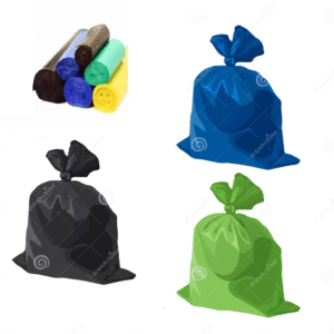 Biodegradable Garbage Bags, Medium -(19 x 21 inches) - 30 bags/roll (3 PackS, Total 90 Bags) HSN: 39232100